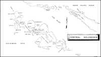 Map 10: Central Solomons