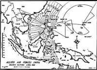 Allied Air Forces SWPA 
– Search sectors April 1945
