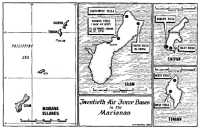 Twentieth Air Force Bases 
in the Marianas