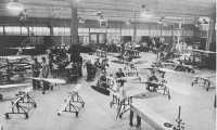 Engine mechanic class, 
Randolph Field, Tex