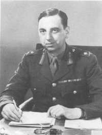 General Strong (photograph 
taken in 1945)