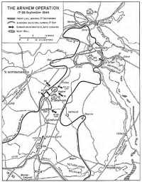 Map 3: The Arnhem 
Operation