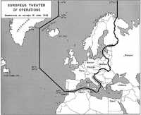 Map 1: European Theater of 
Operations