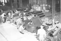 Jeep assembly line at an 
ordnance depot, September 1943