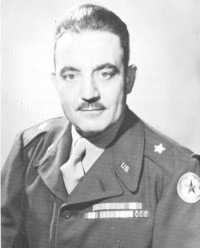 General Plank, Commanding 
General, ADSEC (photograph taken in 1945)
