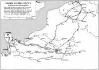 Map 5 Highway Express 
Routes September 1944–February 1945