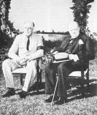President Roosevelt and 
Prime Minister Churchill