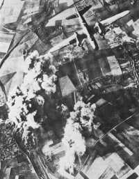 Bombardment of Marshaling 
Yards at Busigny in northern France