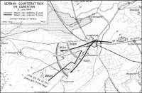 Map 4: German Counterattack 
on Carentan