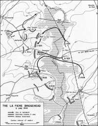 Map 6: The La Fière 
Bridgehead