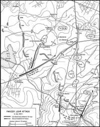 Map 7: Panzer Lehr Attack, 
11 July 1944
