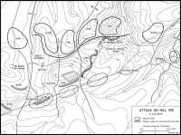 Map 8: Attack on Hill 192, 
11 July 1944
