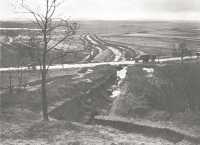 Antitank ditch west of 
Bertring on Morhange–Gros-Tenquin road