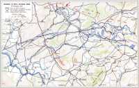 Map XXIX: Advance in 80th 
Division Zone, 8–16 November 1944