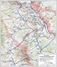 Map XXXVII: XX Corps Advance 
to the Saar River, 25 November–2 December 1944