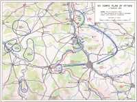Map VII: XII Corps Plan of 
Attack, 4 September 1944