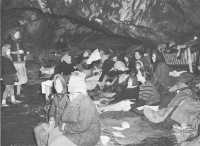 Cave Refuge for Civilians