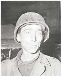 Sergeant Drabik, first 
American across the Rhine