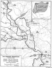 Map 3: The Remagen 
Bridgehead, 7–24 March 1945