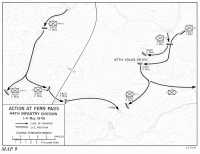 Map 9: Action at Fern Pass, 
44th Infantry Division, 1–4 May 1945