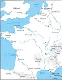 Map 3: France