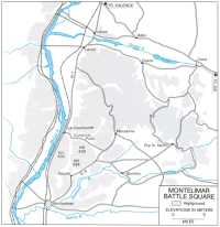 Map 9: Montelimar Battle 
Square