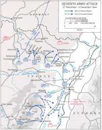 Map 31: Seventh Army 
Attack, 27 November–4 December 1944
