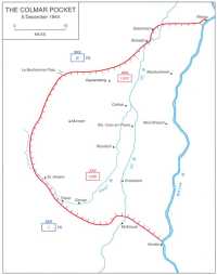 Map 33: The Colmar Pocket, 
5 December 1944