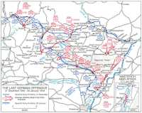 Map 34: The Last German 
Offensive, 31 December 1944–25 January 1945