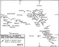 Map 9: Marshalls, Gilberts 
and Eastern Carolines