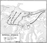 Map 22: Matanikau 
Offensive, 7–9 October 1942