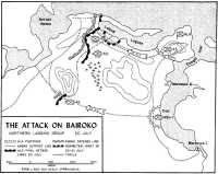 Map 9: The Attack on 
Bairoko, Northern Landing Group, 20 July
