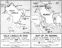 Map 10: Vella Lavella 
Bypass, and, Mop-up on Arundel