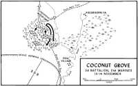 Map 18: Coconut Grove, 2nd 
Battalion, 21st Marines, 13–14 November