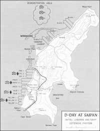 Map 16: D-Day at Saipan