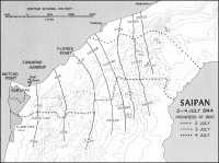 Map 19: Saipan, 2-4 July 
1944