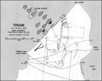 Map 22: Tinian, 24-26 July 
1944