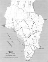 Map 23: Tinian, 27 July-1 
August 1944