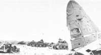 1st Marine Division tanks 
at Peleliu airfield