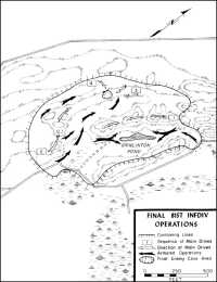 Map 15: Final 81st InfDiv 
Operations