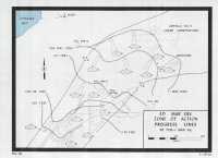 Map III: 3rd Marine 
Division Zone of Action, Iwo Jima, 25 February-1 March 1945