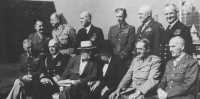 Combined Chiefs of Staff 
meet with President Roosevelt and Prime Minister Churchill at the OCTAGON Conference in Quebec, September 1944
