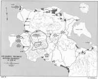 Map 8: 6th MarDiv 
Progress—Motobu Peninsula, 14 April 1945
