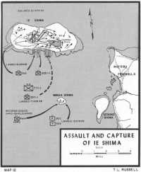 Map 12: Assault and Capture 
of Ie Shima