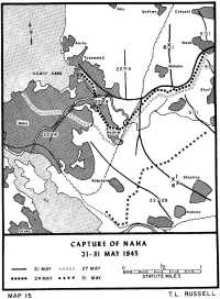 Map 15: Capture of Naha, 
21–31 May 1945