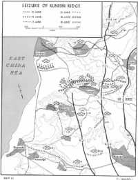 Map 21: Seizure of Kunishi 
Ridge