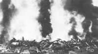 More than 200 Japanese 
planes are destroyed at Omura as part of the Allied disarmament program