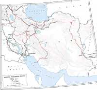 Map 2: Principal Russian-Aid 
Routes