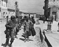 Italian prisoners taken at 
Gela on D-day