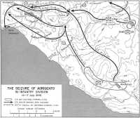 Map 2: The Seizure of 
Agrigento 3rd Infantry Division, 14–17 July 1943